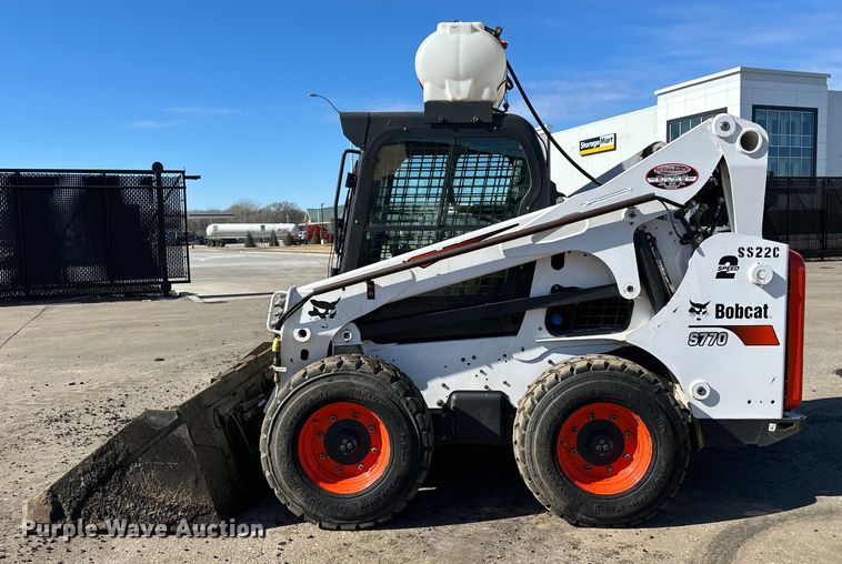 image for item DO3230 2022 Bobcat S770 skid steer loader