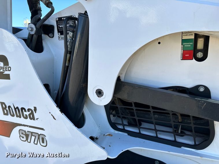 image for item DO3230 2022 Bobcat S770 skid steer loader