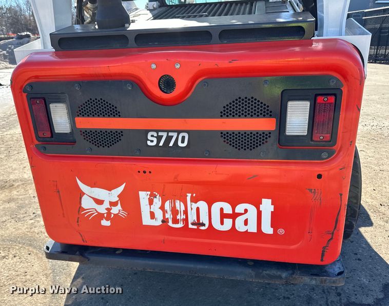 image for item DO3230 2022 Bobcat S770 skid steer loader
