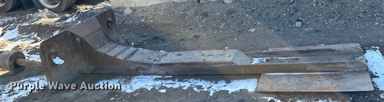 image for item DO3246 Shop built 10' L skid steer spoon scraper