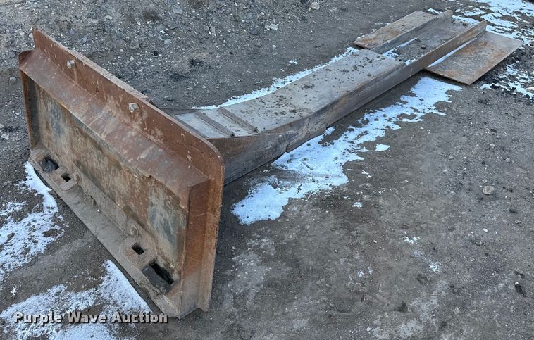 image for item DO3246 Shop built 10' L skid steer spoon scraper