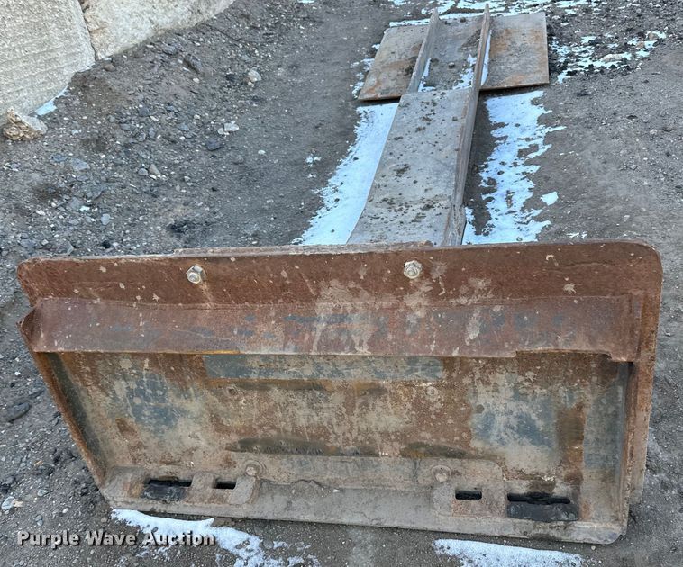 image for item DO3246 Shop built 10' L skid steer spoon scraper