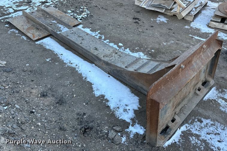 image for item DO3246 Shop built 10' L skid steer spoon scraper