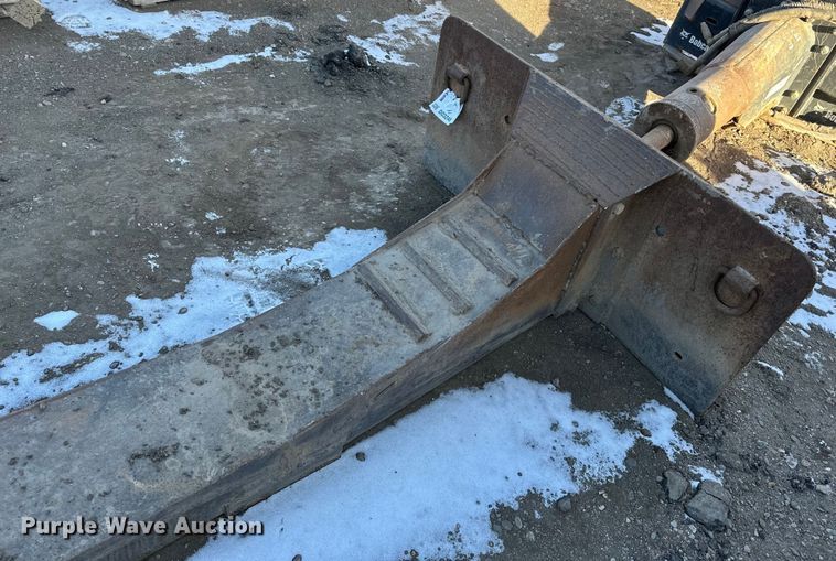image for item DO3246 Shop built 10' L skid steer spoon scraper