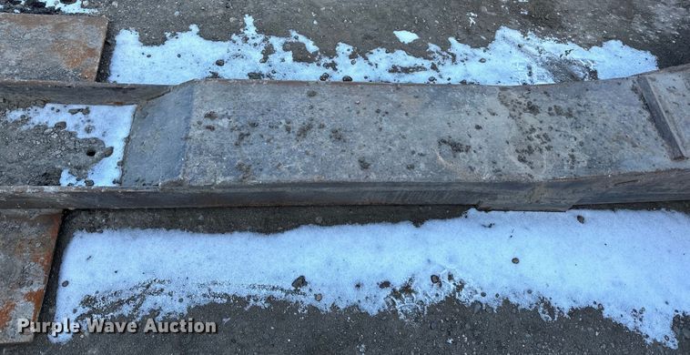 image for item DO3246 Shop built 10' L skid steer spoon scraper