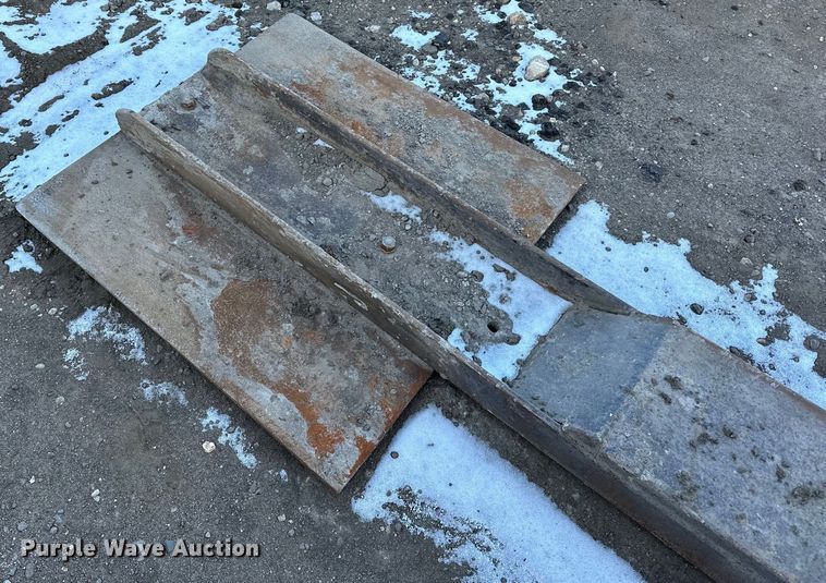 image for item DO3246 Shop built 10' L skid steer spoon scraper