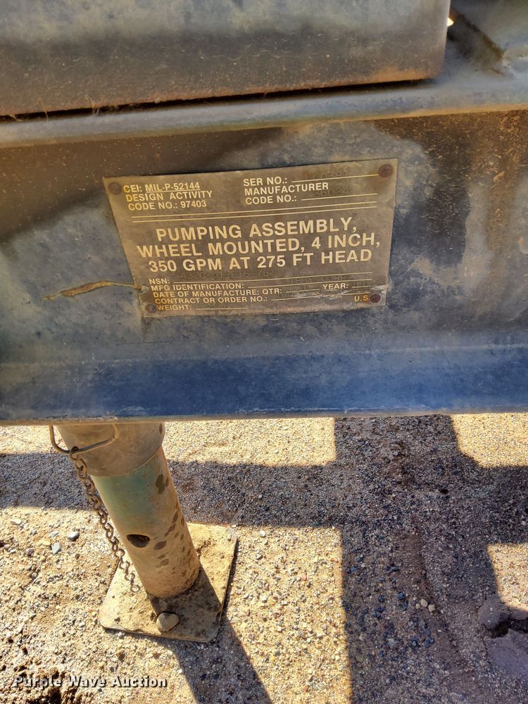 image for item DO3253 1988 Libby corp Mil -P -52144 pump