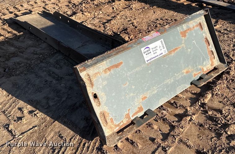 image for item DO3268 Shop built skid steer spoon scraper