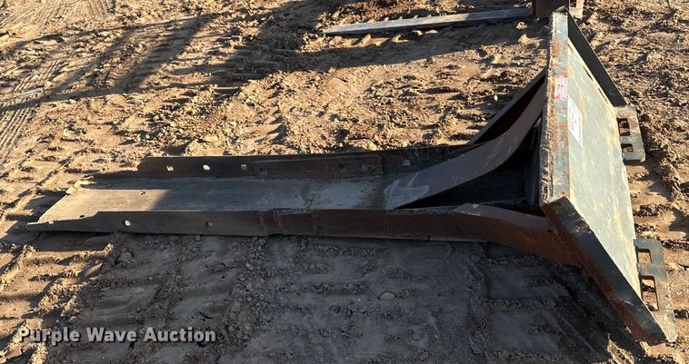 image for item DO3268 Shop built skid steer spoon scraper