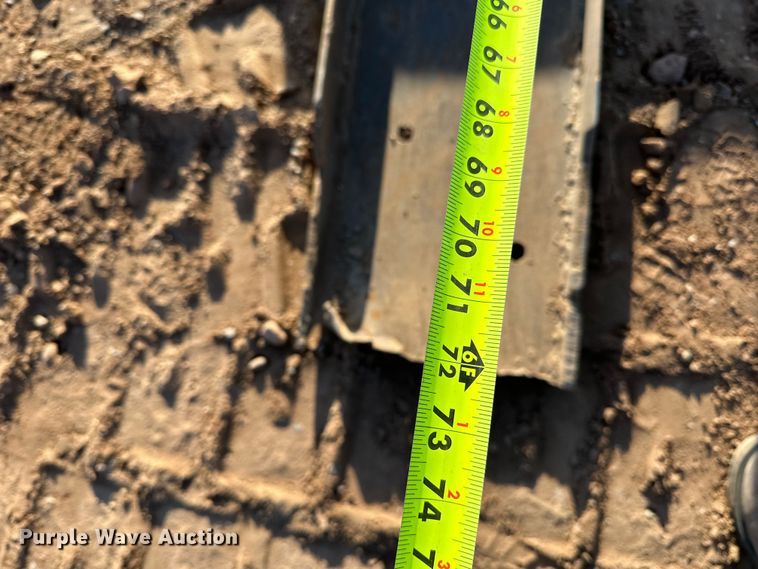 image for item DO3268 Shop built skid steer spoon scraper