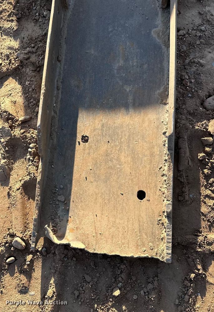 image for item DO3268 Shop built skid steer spoon scraper