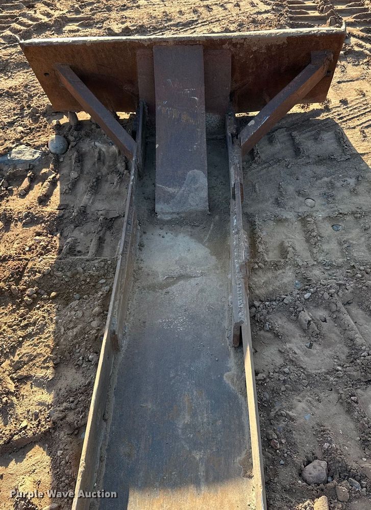 image for item DO3268 Shop built skid steer spoon scraper