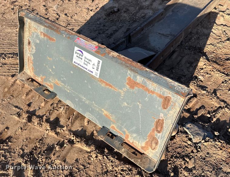 image for item DO3268 Shop built skid steer spoon scraper