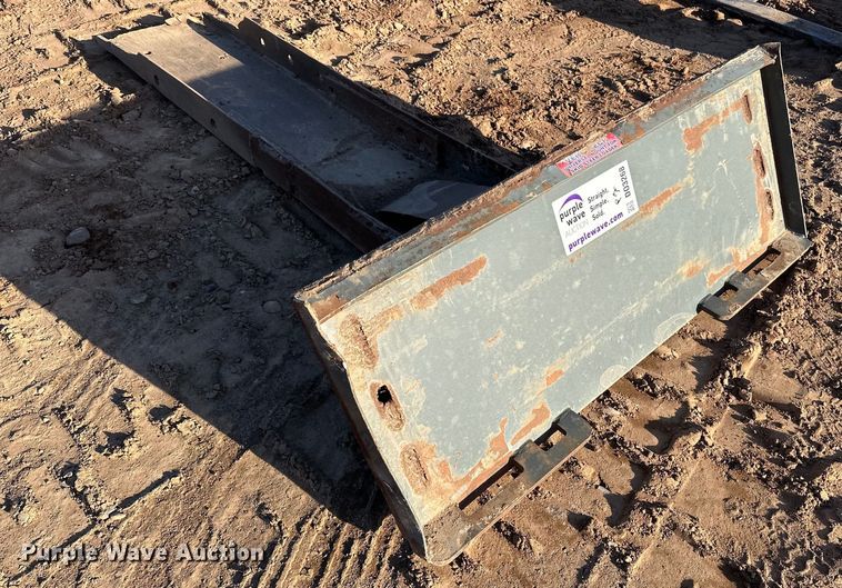 image for item DO3268 Shop built skid steer spoon scraper