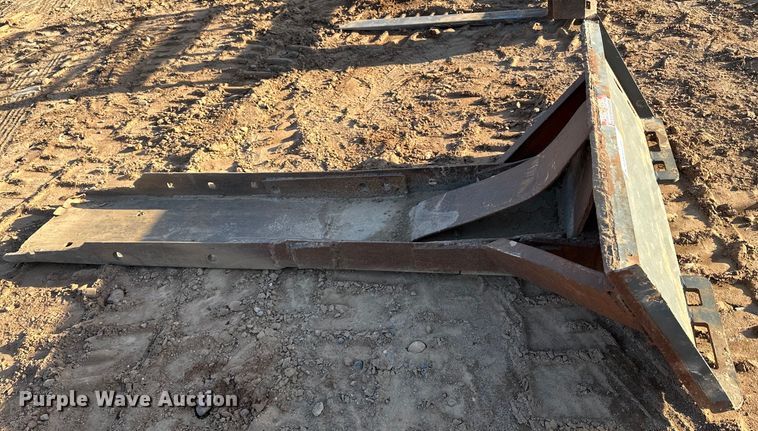 image for item DO3268 Shop built skid steer spoon scraper