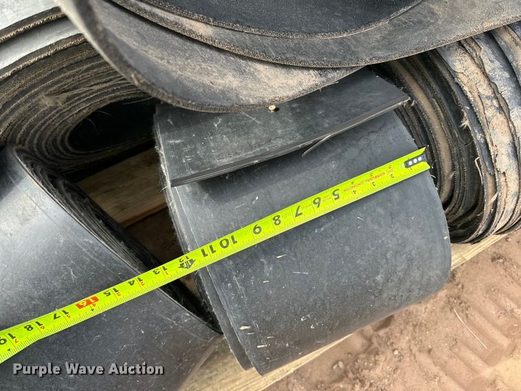 image for item DO3285 (2) pallets of conveyor belts 