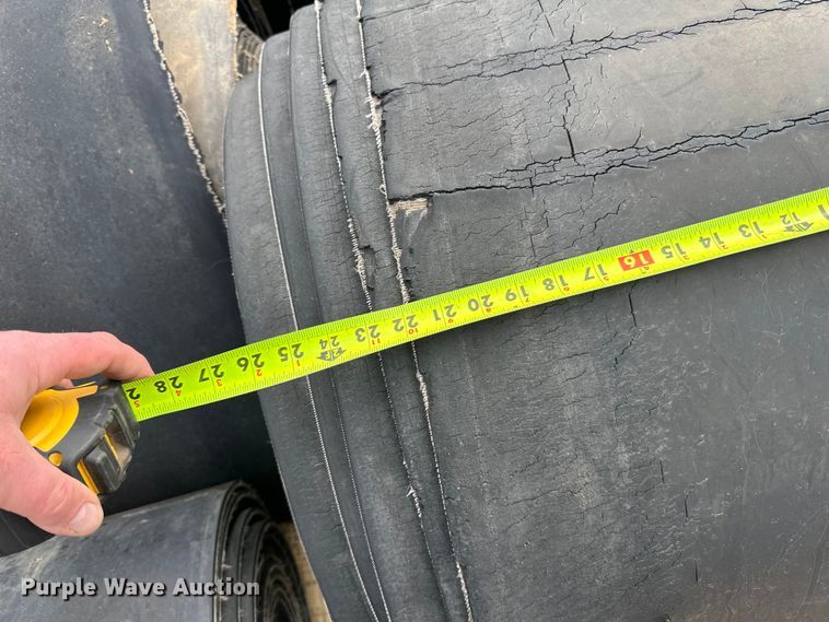 image for item DO3285 (2) pallets of conveyor belts 