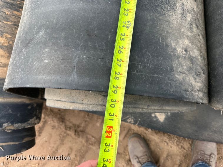 image for item DO3285 (2) pallets of conveyor belts 