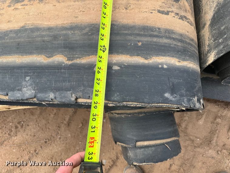 image for item DO3285 (2) pallets of conveyor belts 