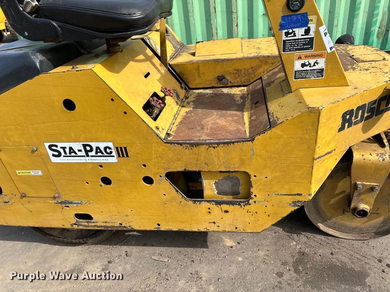 image for item DO3292 Rosco Sta-Pac III double drum roller