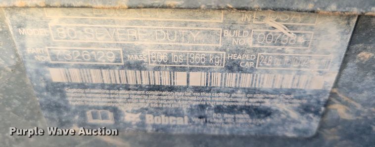 image for item DO3301 2019 Bobcat T650 tracked skid steer loader