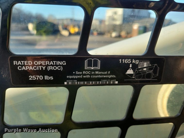 image for item DO3301 2019 Bobcat T650 tracked skid steer loader