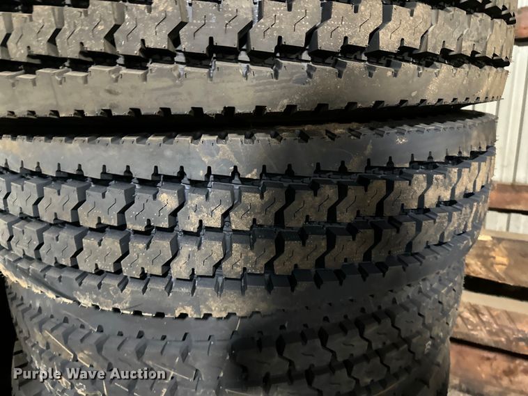 image for item DO3303 (8) Goodyear Marathon 11R22.5 tires