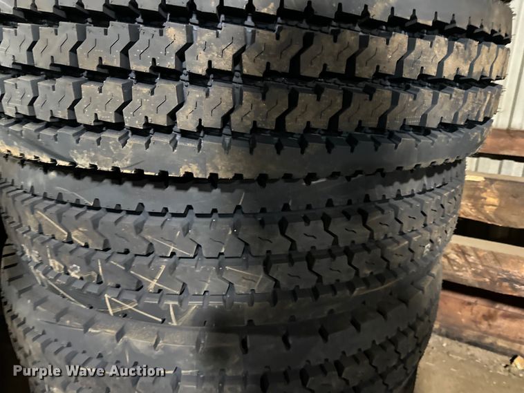 image for item DO3303 (8) Goodyear Marathon 11R22.5 tires