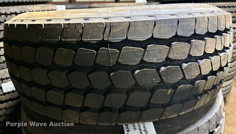 image for item DO3313 (4) Goodyear G296 MSA 385/65R22.5 tires