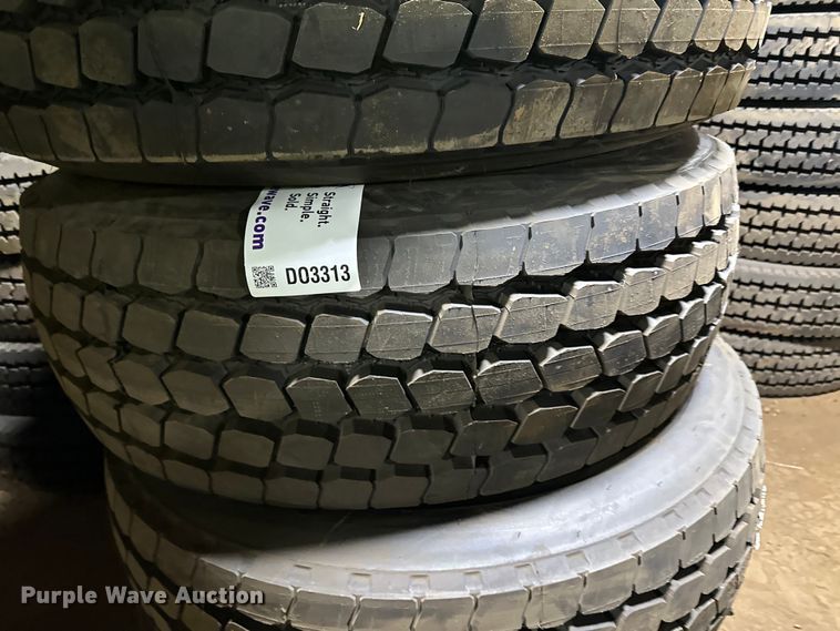 image for item DO3313 (4) Goodyear G296 MSA 385/65R22.5 tires