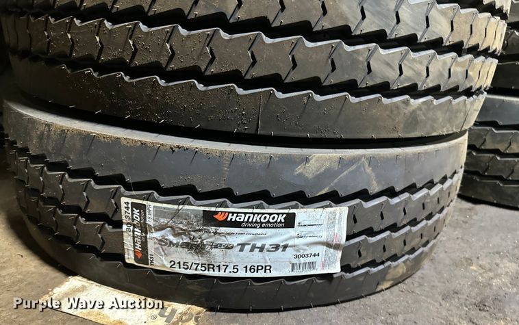 image for item DO3318 (8) 215/75R17.5 tires 