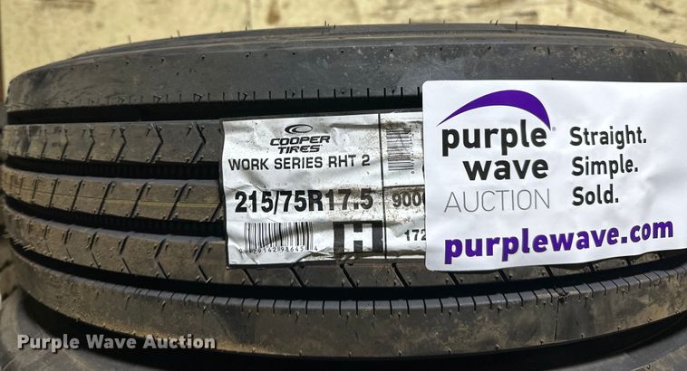 image for item DO3318 (8) 215/75R17.5 tires 