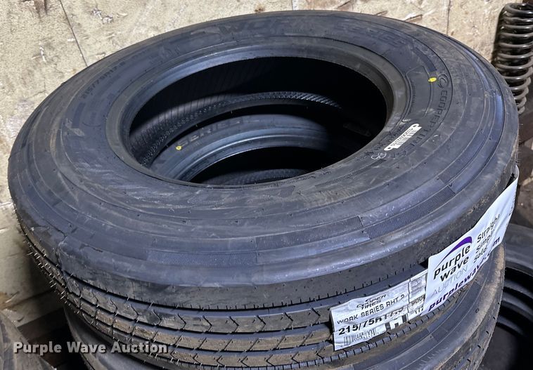 image for item DO3318 (8) 215/75R17.5 tires 