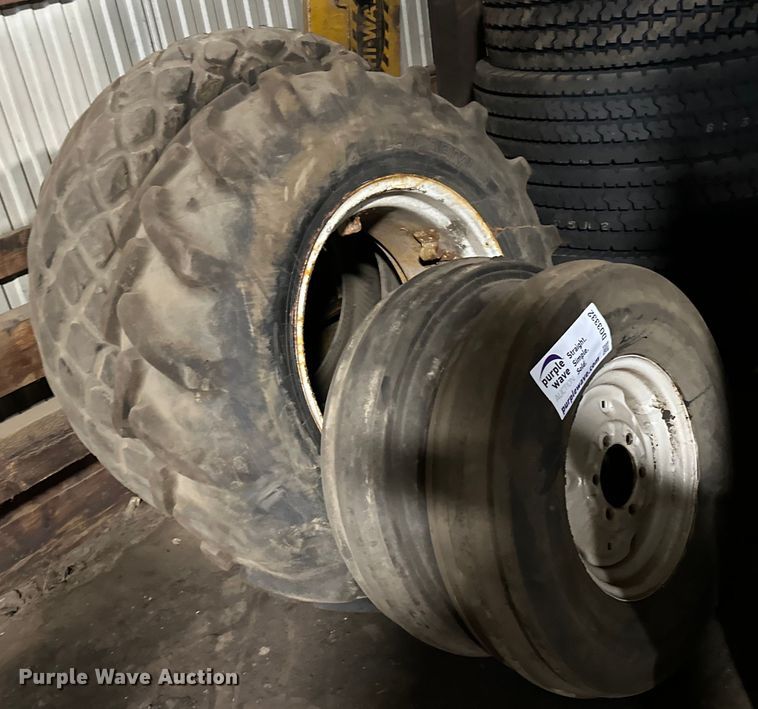 image for item DO3332 (4) tires and wheels