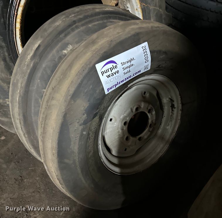 image for item DO3332 (4) tires and wheels