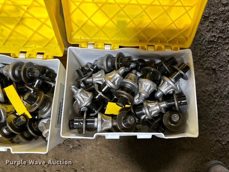 image for item DO3335 (16) boxes of Kinnametal Road King milling teeth