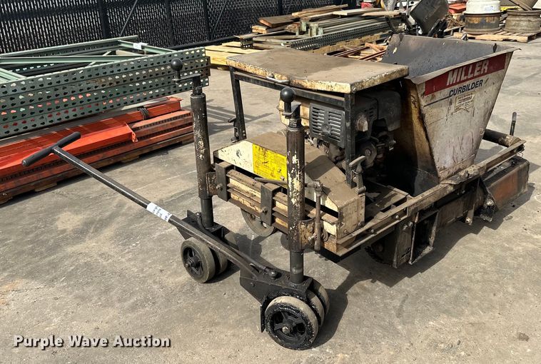 image for item DO3379 Miller  Curbilder curb machine