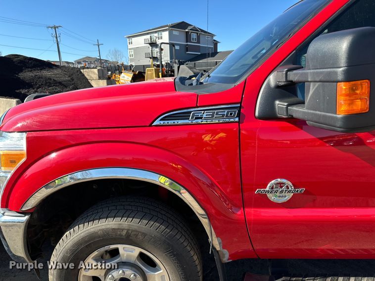 image for item DO3394 2015 Ford F350 Super Duty Lariat SuperCab pickup truck