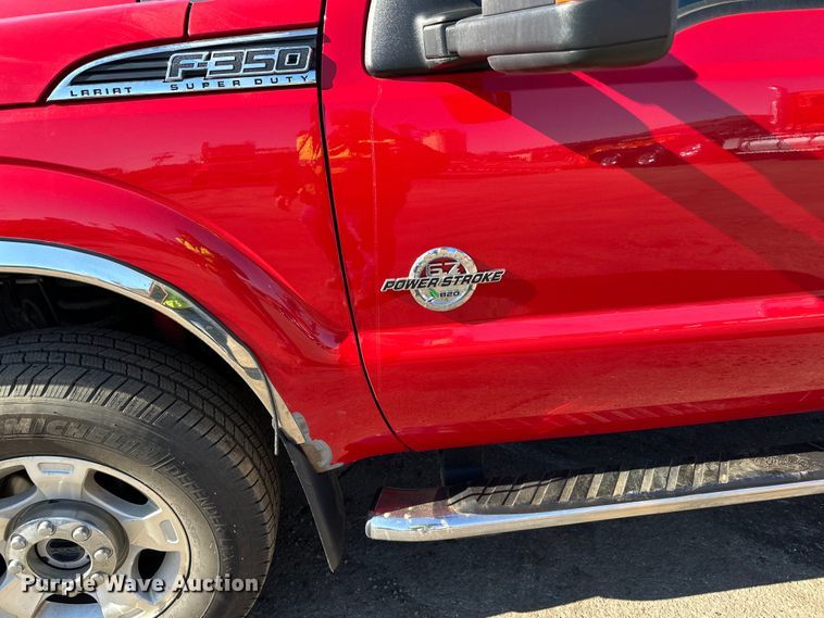 image for item DO3394 2015 Ford F350 Super Duty Lariat SuperCab pickup truck