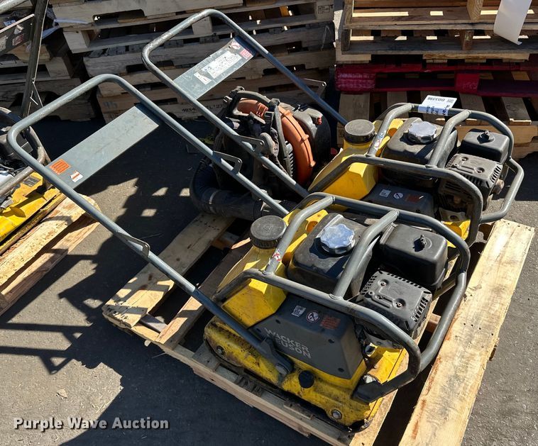 image for item DO3396 (2) plate compactors