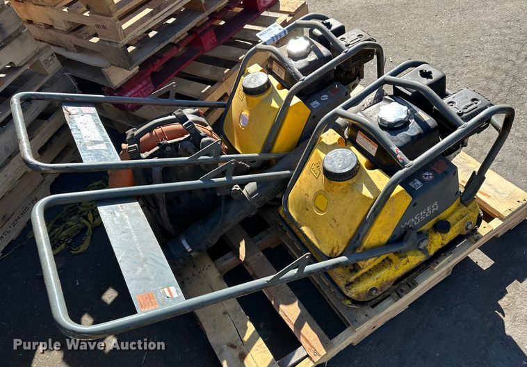 image for item DO3396 (2) plate compactors