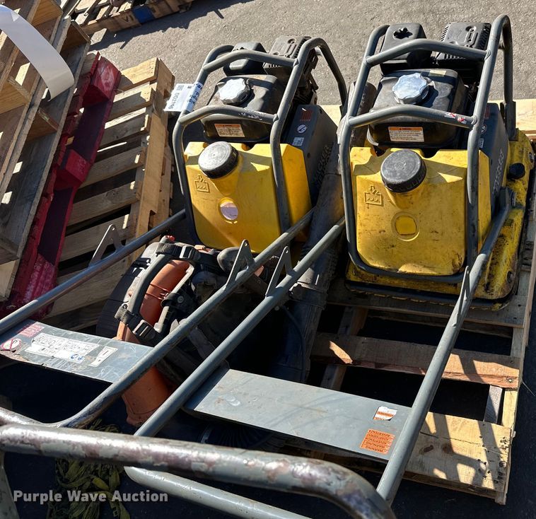 image for item DO3396 (2) plate compactors