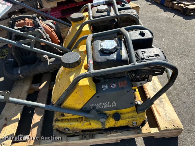 image for item DO3396 (2) plate compactors