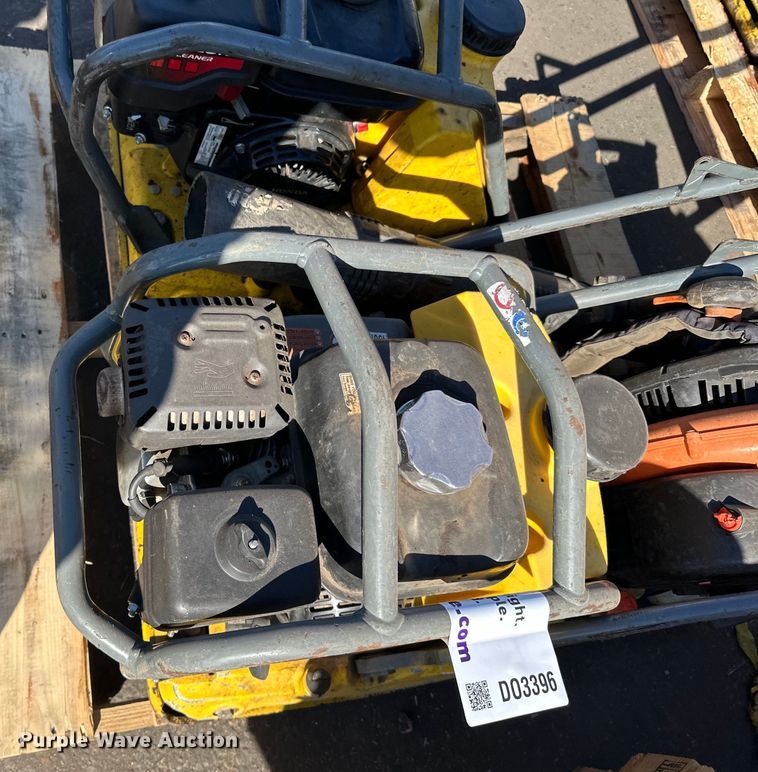 image for item DO3396 (2) plate compactors