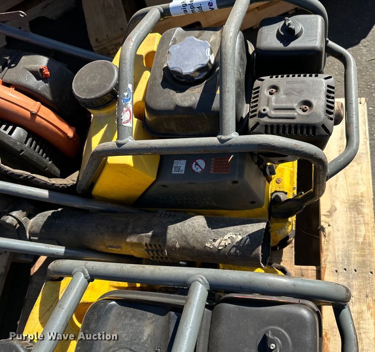 image for item DO3396 (2) plate compactors