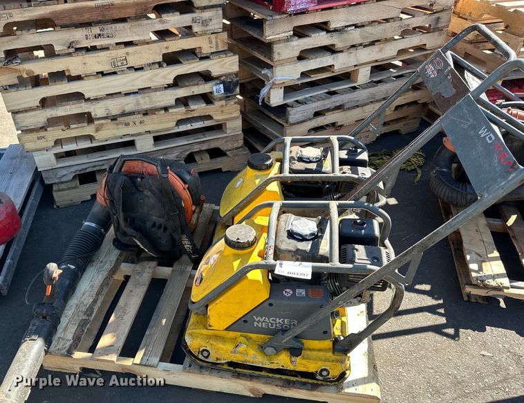 image for item DO3397 (2) plate compactors