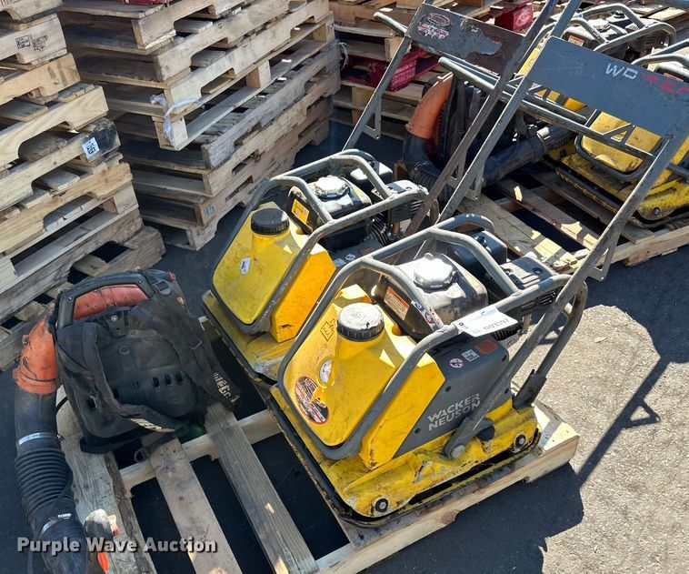 image for item DO3397 (2) plate compactors