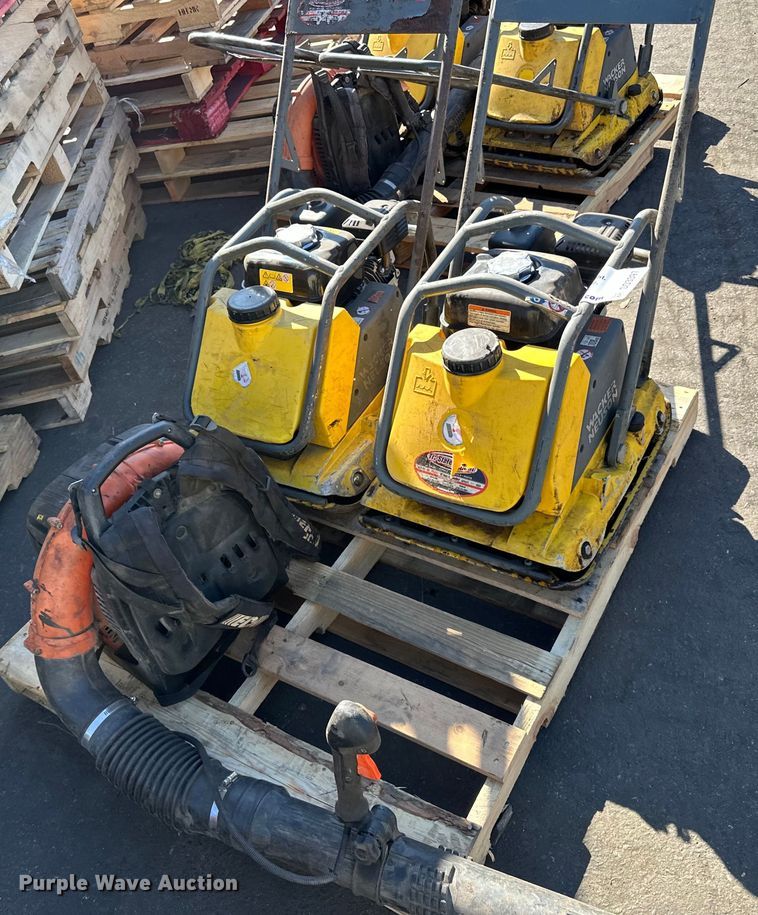 image for item DO3397 (2) plate compactors