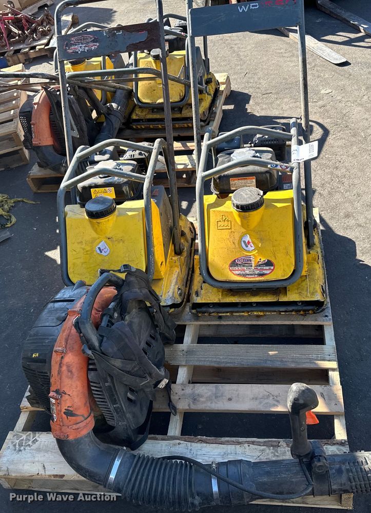 image for item DO3397 (2) plate compactors