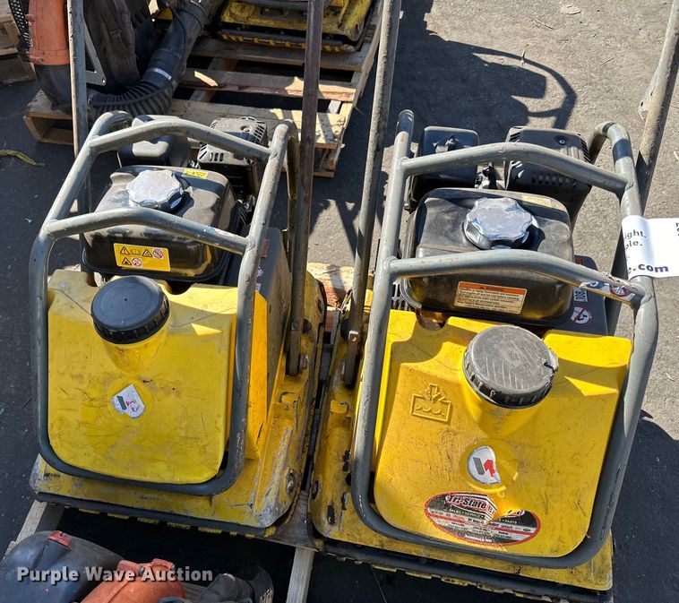 image for item DO3397 (2) plate compactors